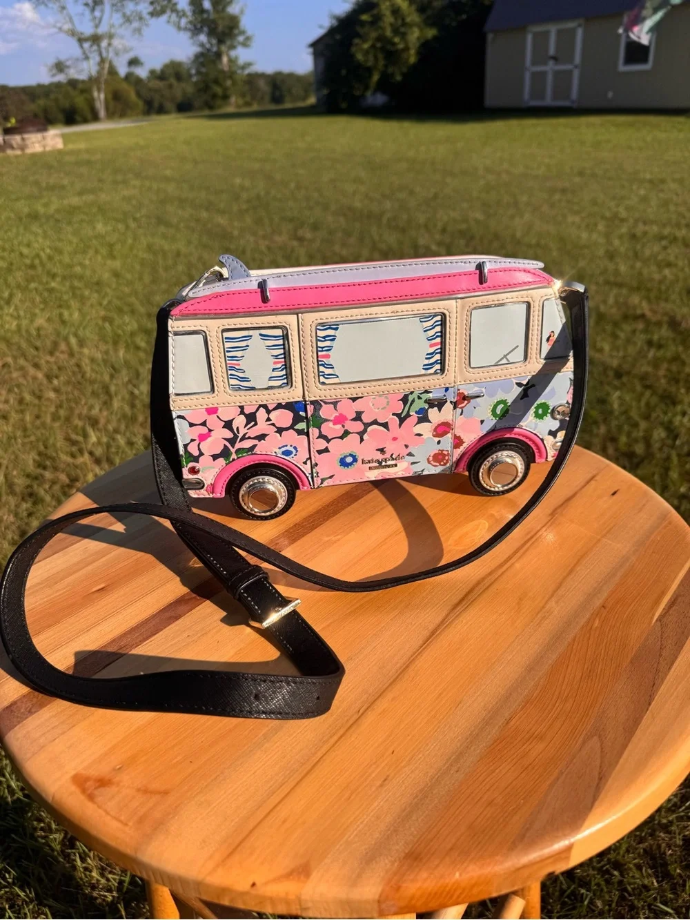 Ladies kate spade California Dreaming Surf 3D Van Crossbody Bag